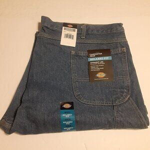 Dickies NWT Relaxed Fit Straight Leg Carpenter Jeans 46x30